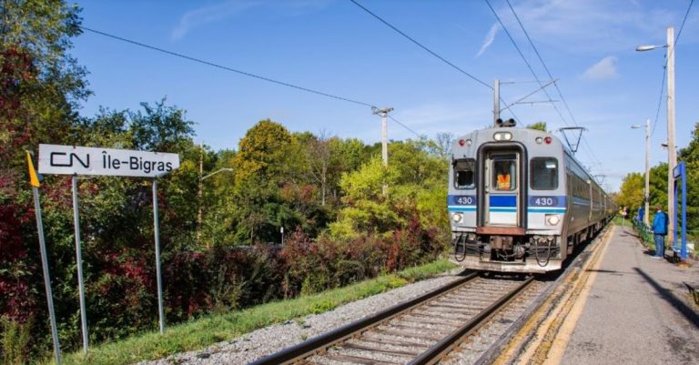 Dernier départ pour la ligne Deux-Montagnes Deux-Montagnes