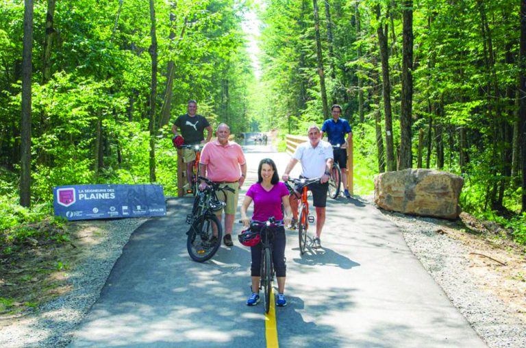 La région des Basses-Laurentides, destination d’un jour lien cyclable La Seigneurie des Plaines