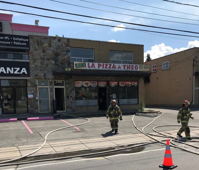 75 000$ de dégâts dans un bâtiment commercial