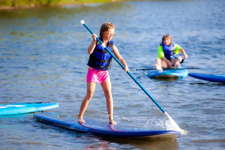 Planche à pagaie: coincés et secourus à l’île aux Vaches planche à pagaie