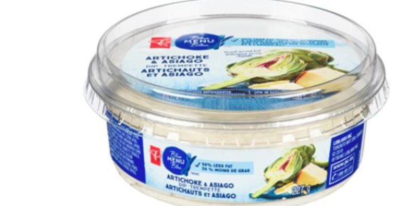 Rappel de trempette de la marque PC Menu bleu trempette