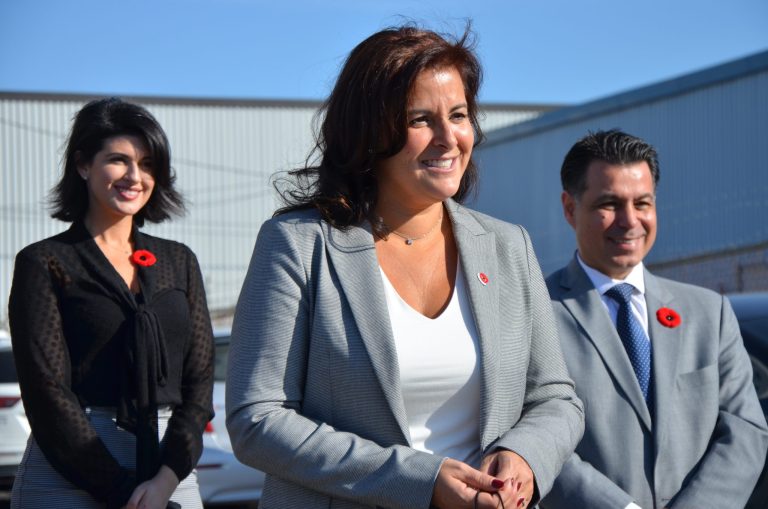 Sonia Baudelot à la chefferie d’Action Laval