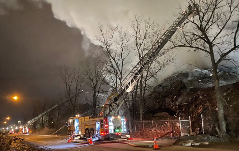 6 jours pour éteindre l’incendie du centre de tri