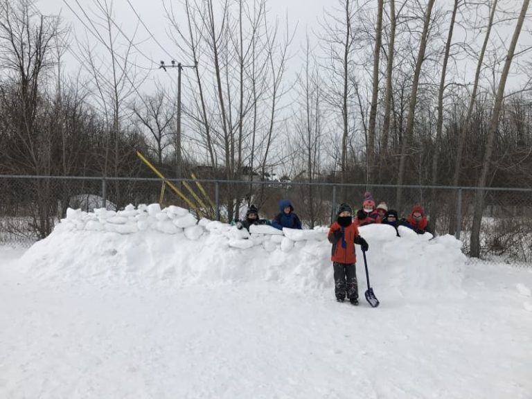 Lancement du Défi château de neige 2021
