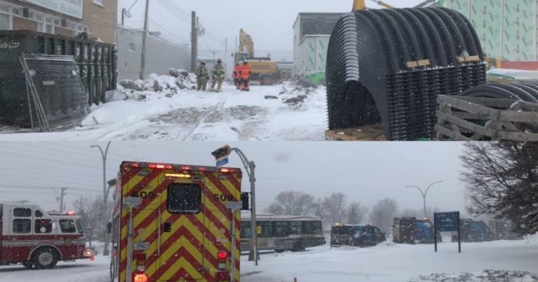 Évacuation après une fuite de gaz majeure dans Chomedey Fuite Gaz Boulevard Industriel