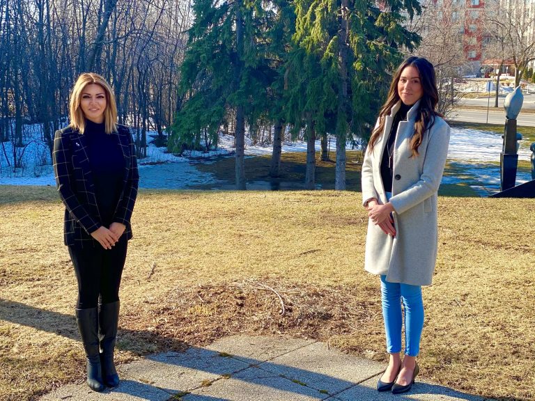 Sandra El-Helou et Julie Bruyère