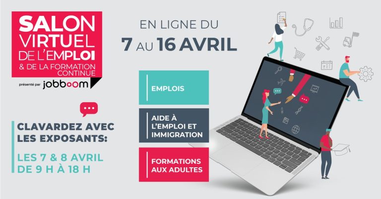 Salon virtuel de l’emploi et de la formation continue