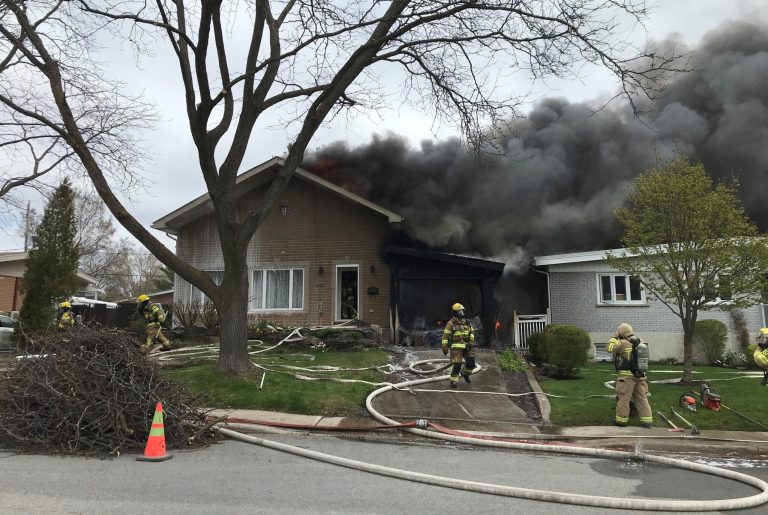 Furieux incendie et perte totale dans Duvernay Incendie Perte Totale Rue Marsolais Duvernay