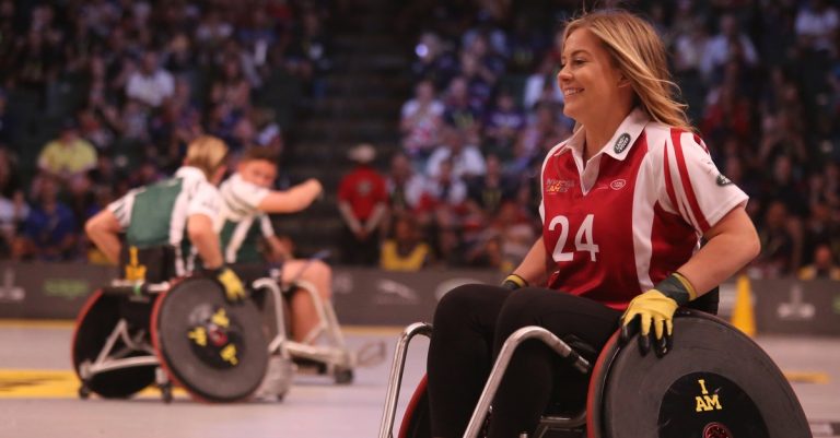 Événement paralympien virtuel pour les femmes paralympique