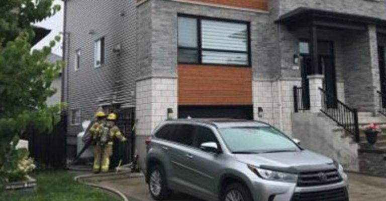 Attention aux cendres de foyer extérieur! incendie cendres foyer rue Sydney Fabreville Laval