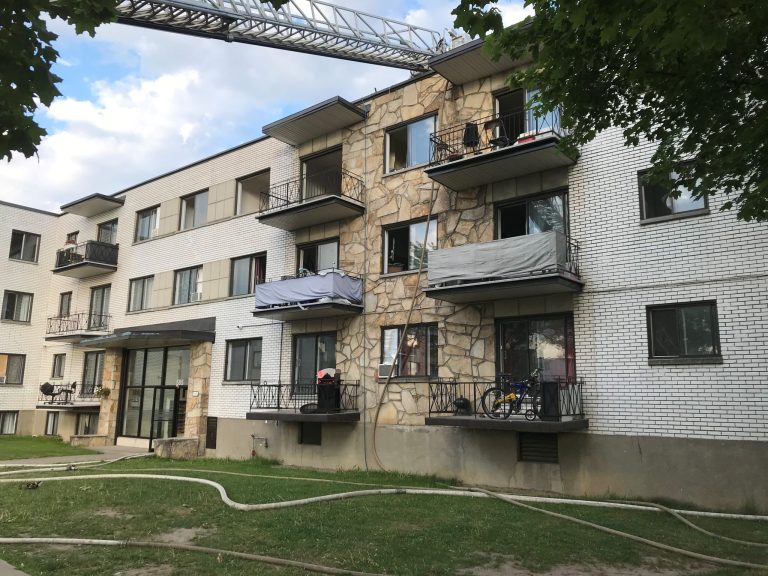 Incendie 77e Avenue