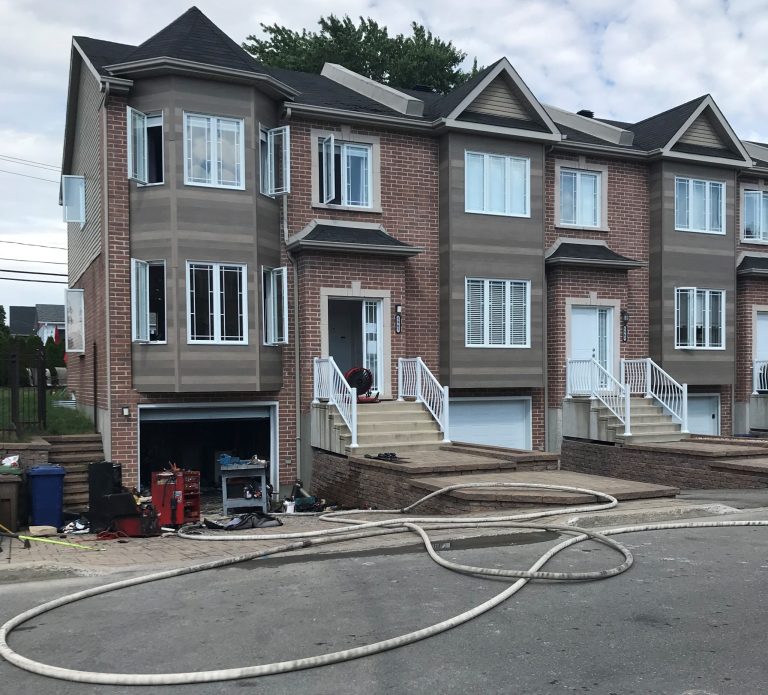 Un enfant de 10 ans prévient sa famille d’un incendie Incendie Rue Portelance Famille