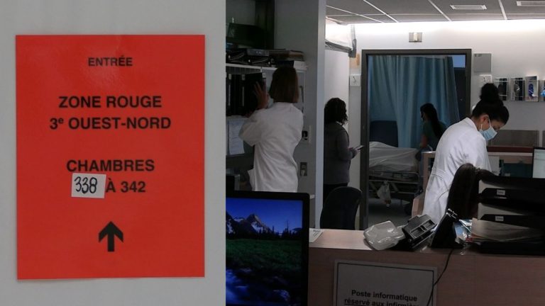Visite guidée de la zone rouge à l’Hôpital de la Cité-de-la-Santé