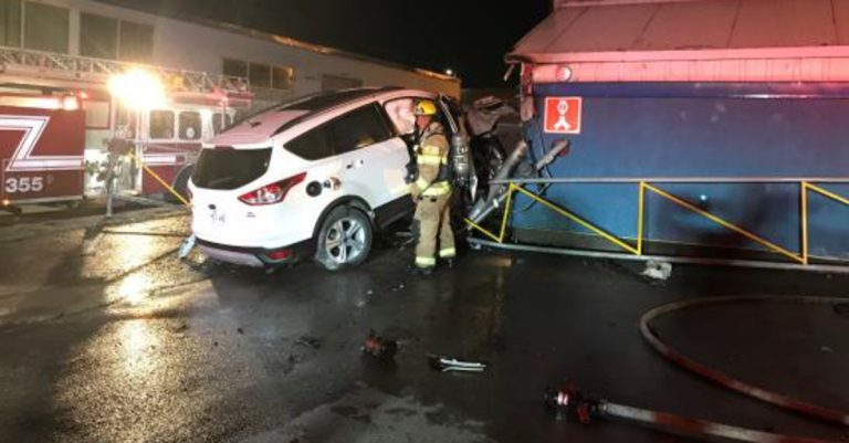 Accident boulevard Industriel