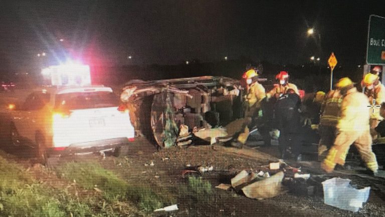 Accident avec trois véhicules sur l’autoroute 15