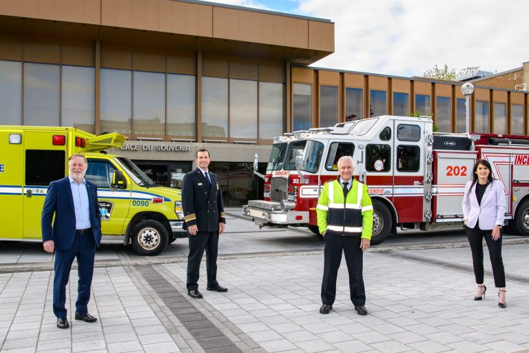Les pompiers seront premiers répondants en 2022 Pompiers Premiers Répondants Ville Laval 2022