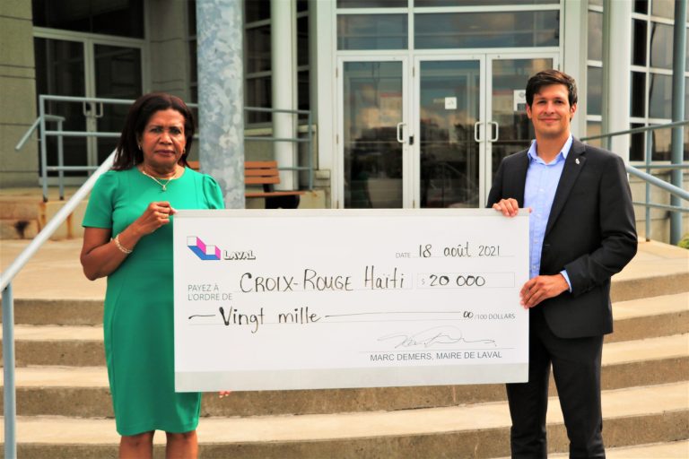 Laval donne 20 000$ pour aider en Haïti