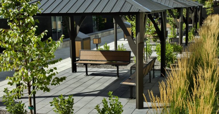 Un jardin extérieur à l’honneur de Manon Boursier Boursier