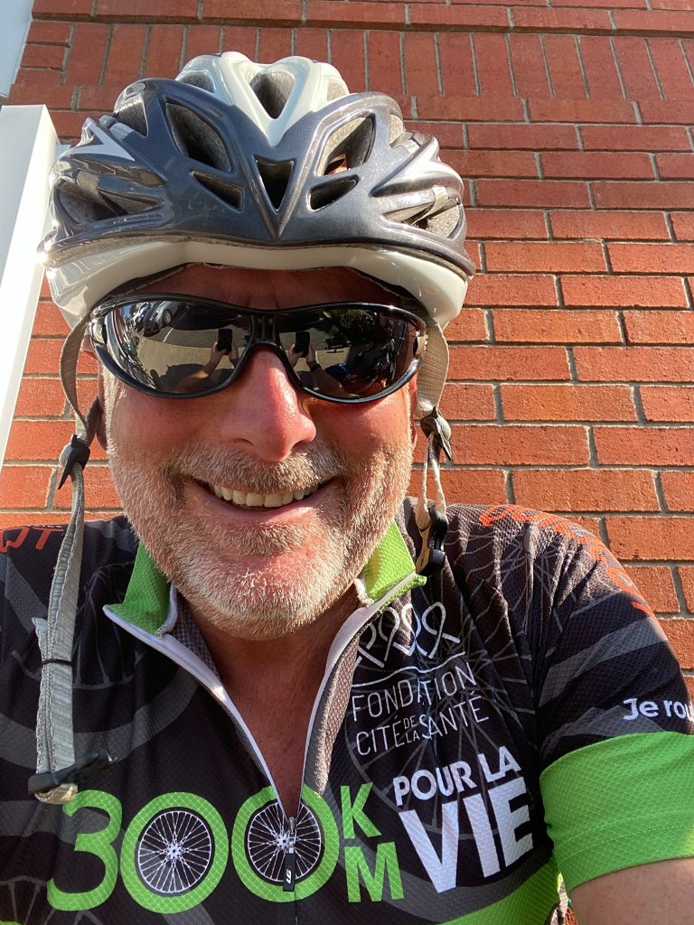 Michel Trottier fait du cancer une affaire personnelle Michel Trottier 300km pour la vie