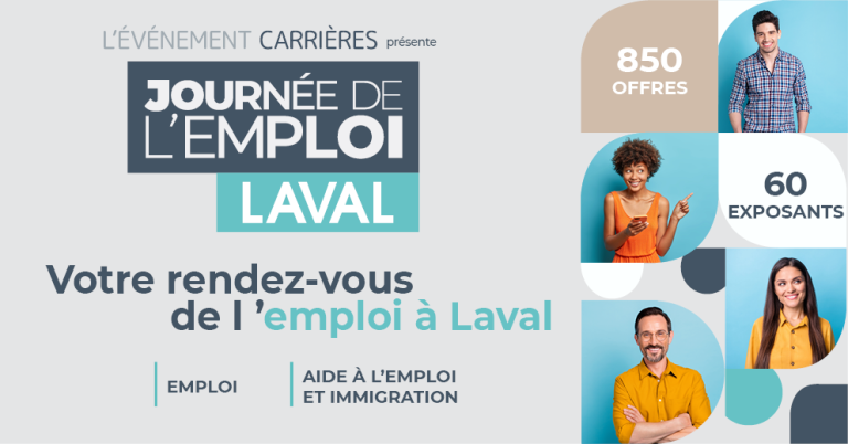 Journée de l’emploi à Laval : Plus de 850 emplois à pourvoir!