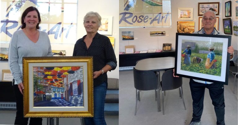 Gagnants de prix au Symposium de Sainte-Rose