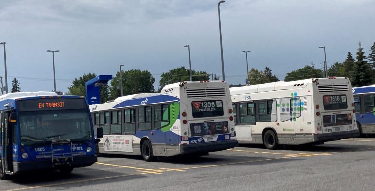 Services réduits et retards à prévoir à la STL