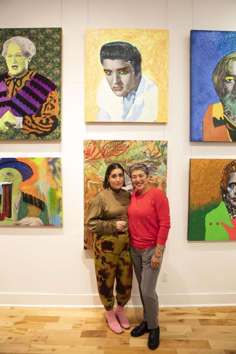 Exposition de peinture réussie pour Mariana Mazza
