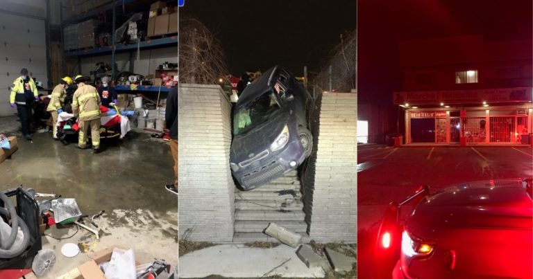 Accident, explosion et incendie insolites en moins de trois heures