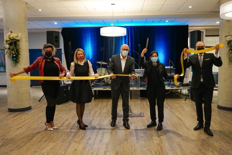 Inauguration d’une nouvelle résidence pour personnes âgées Inauguration iVVi Groupe Maurice