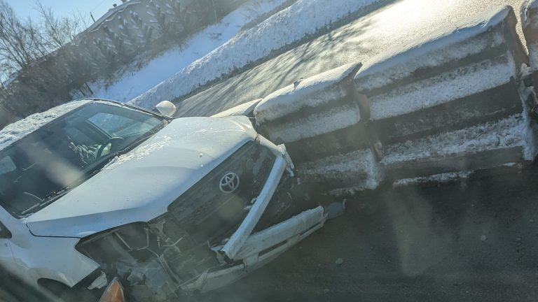 Accident matériel sur le pont Pie-IX