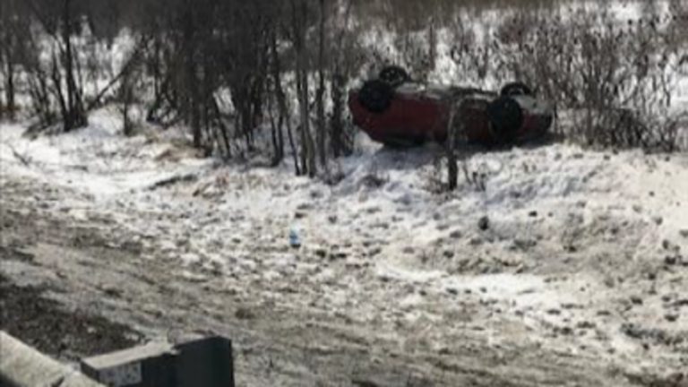 Capotage et blessée sur l’autoroute 15 accident capotage autoroute 15 boulevard Sainte-Rose