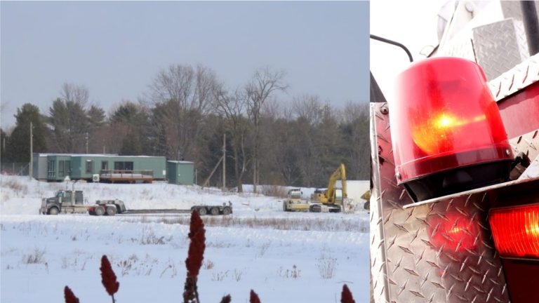 Fuite et évacuation majeure en raison du dynamitage à Sainte-Dorothée