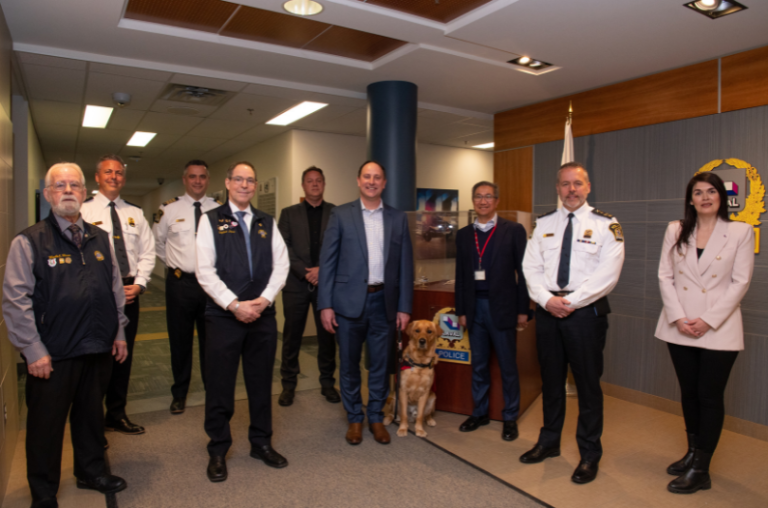 Kino escouade chien de soutien victime agression police Laval