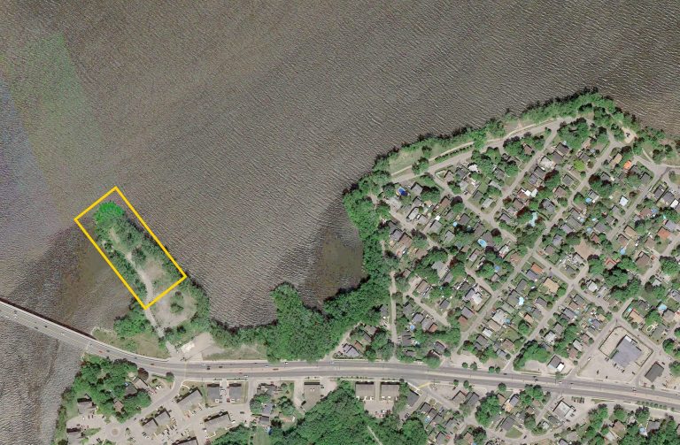 La pointe de la berge des Goélands acquise pour un millier de dollars Berge des Goélands