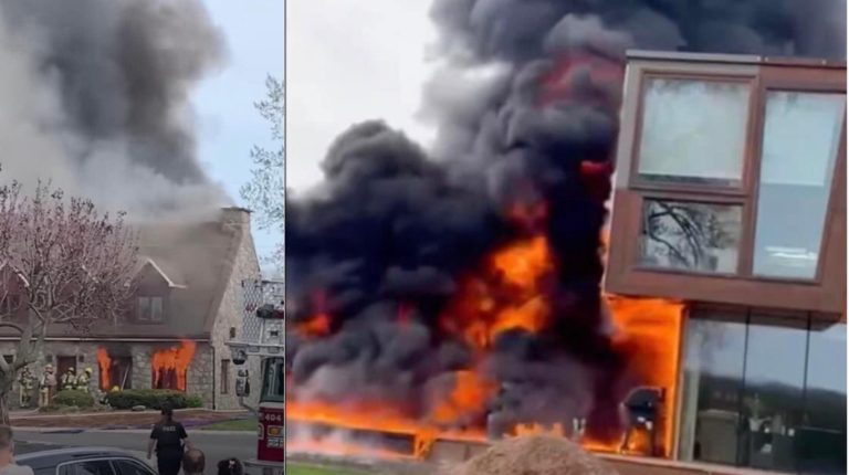 Perte totale dans un incendie débuté à l’extérieur Incendie Perte totale rue des Châtelets Chomedey